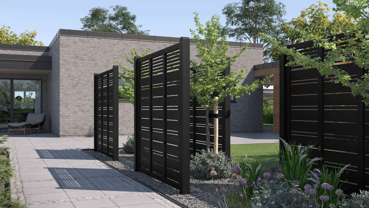 Læhegn i en dansk have