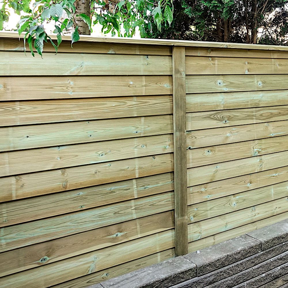 Lamelhegn i en dansk have