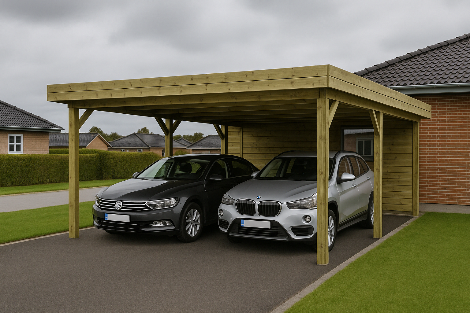 Dobbelt carport